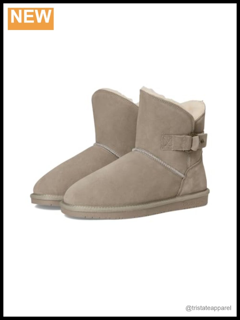 BEARPAW Women's Mid-Calf Suede Winter Fashion Boots with Sherpa Fleece Lining